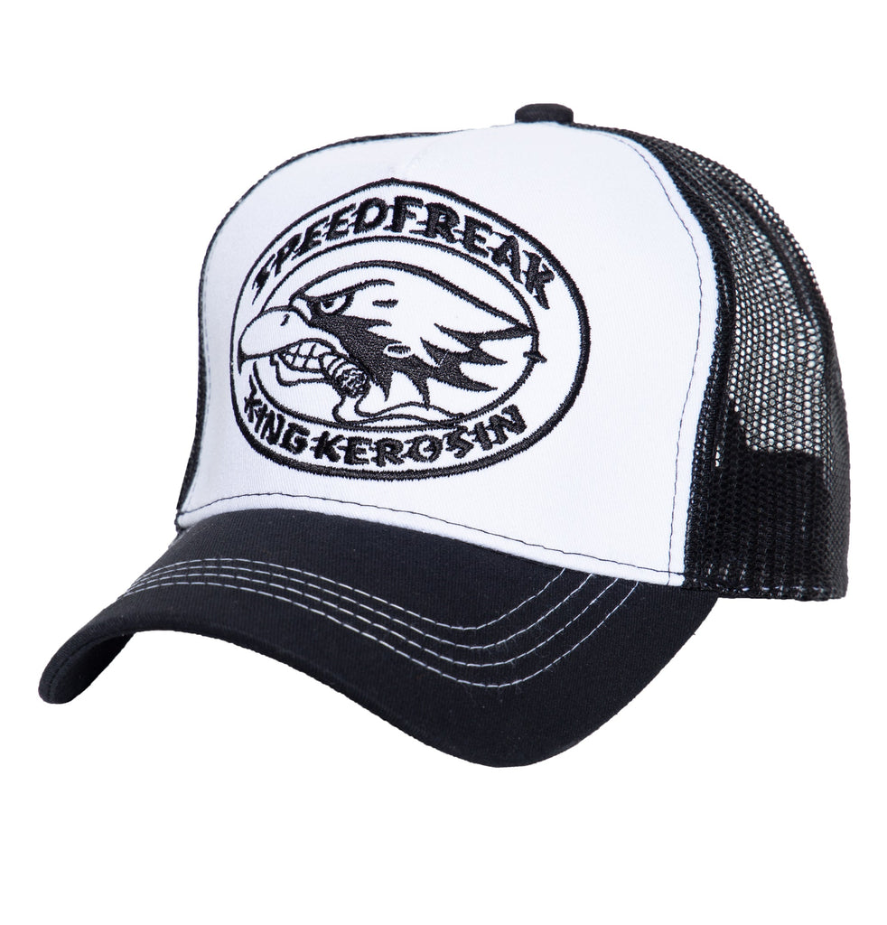 King Kerosin - Trucker Cap mit seitlichem Patch, 2 - farbig «Speedfreak»