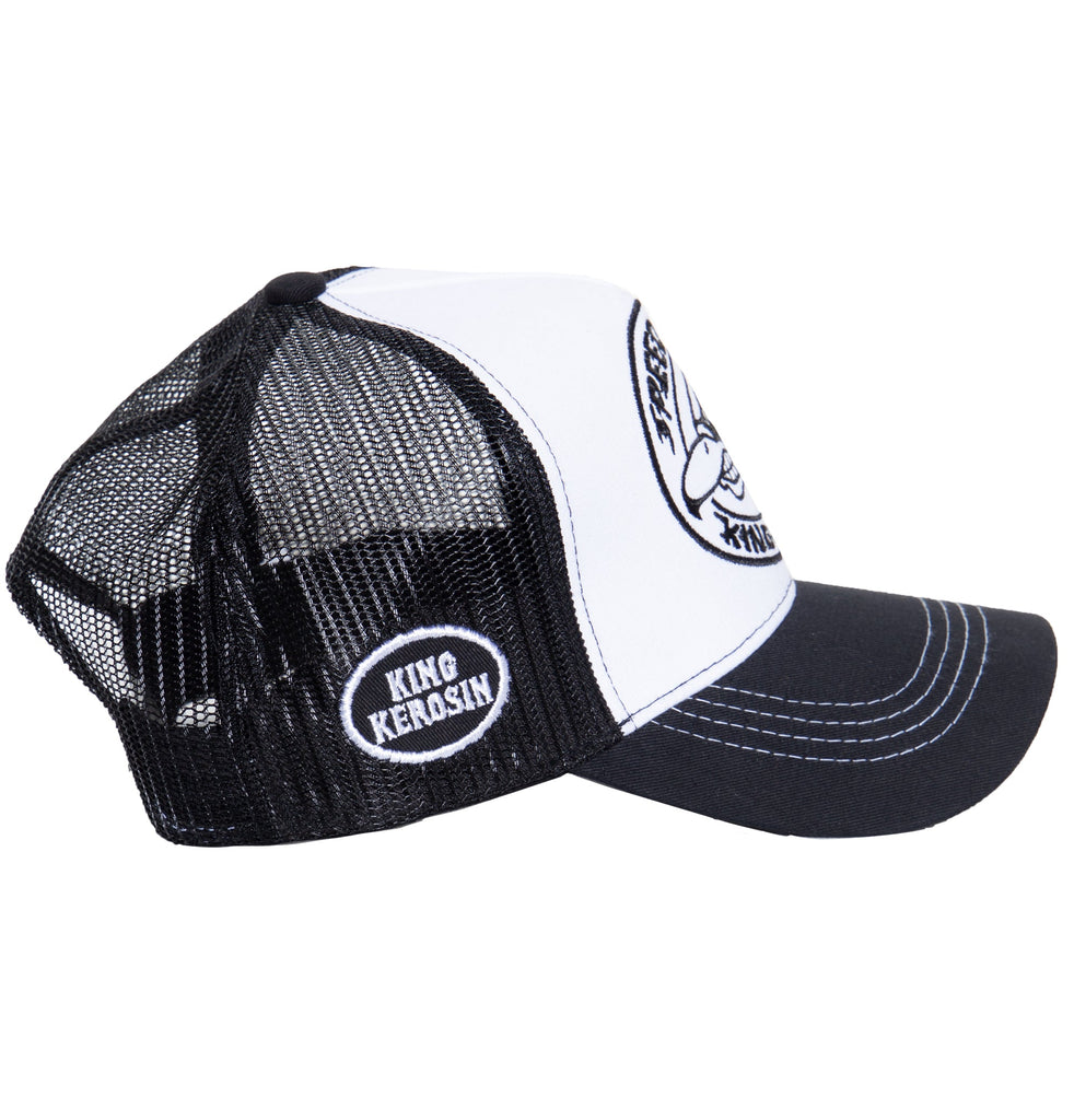 King Kerosin - Trucker Cap mit seitlichem Patch, 2 - farbig «Speedfreak»