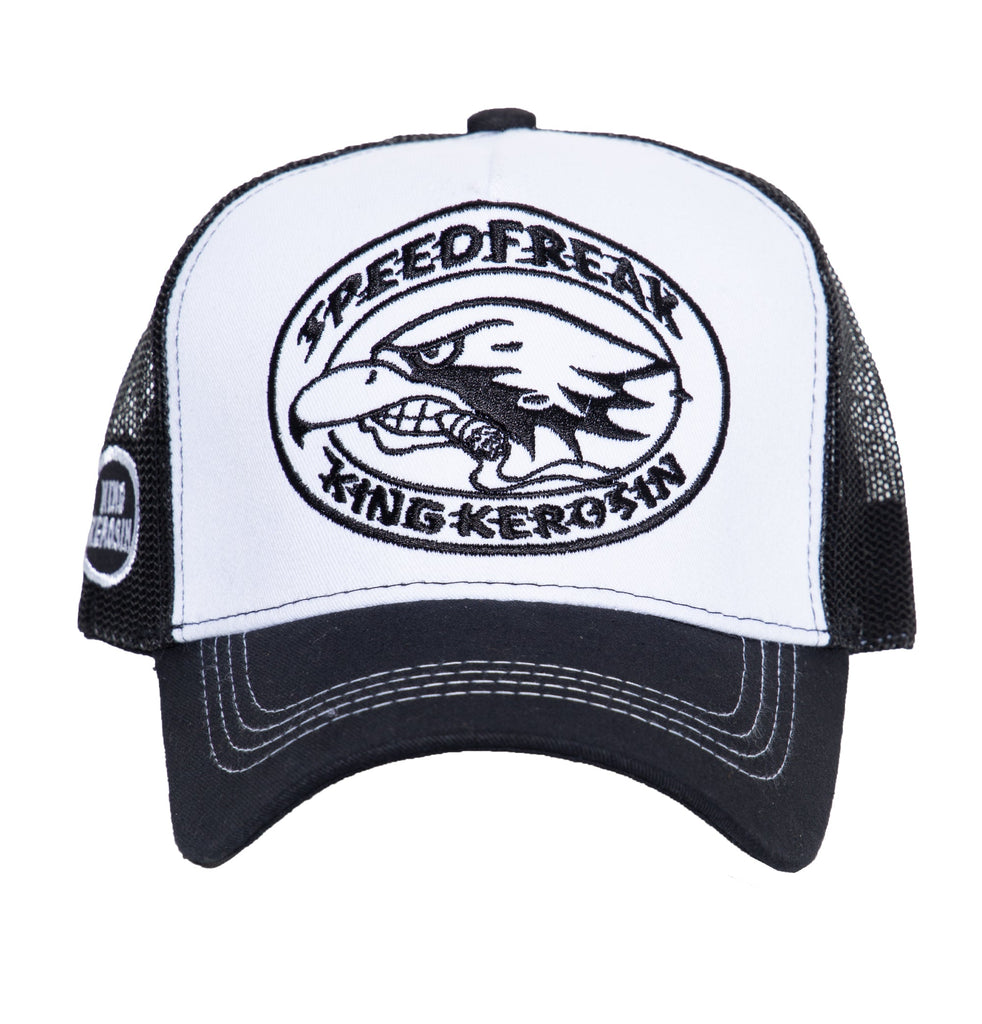 King Kerosin - Trucker Cap mit seitlichem Patch, 2 - farbig «Speedfreak»