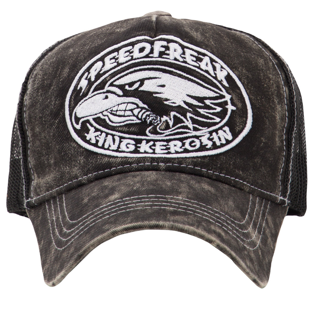 King Kerosin - Trucker Cap »Speedfreak«in Vintage Waschung «Speedfreak»