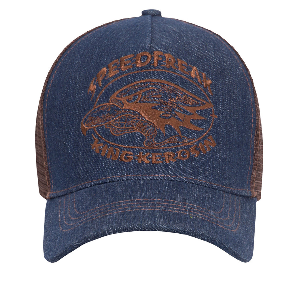 King Kerosin - Trucker Mesh Cap im Jeanslook «Speedfreak»