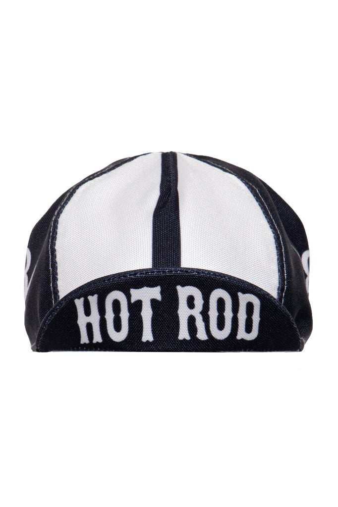 King Kerosin - Vintage Cycling Cap mit seitlichen Prints «Hot Rod»