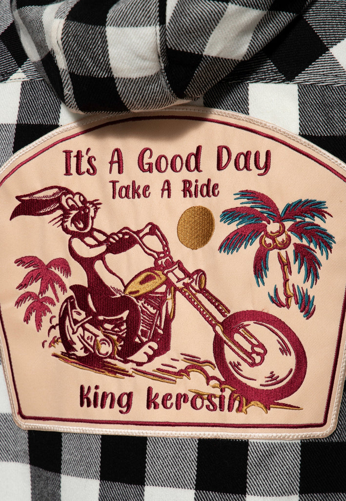 King Kerosin - Winterhemd «It's A Good Day - Take A Ride»