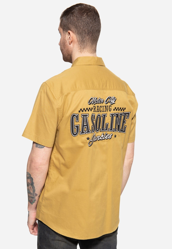 King Kerosin - Workwear Hemd «Gasoline Junkies»