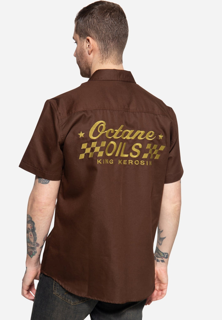 King Kerosin - Workwear Hemd «Octane Oils»