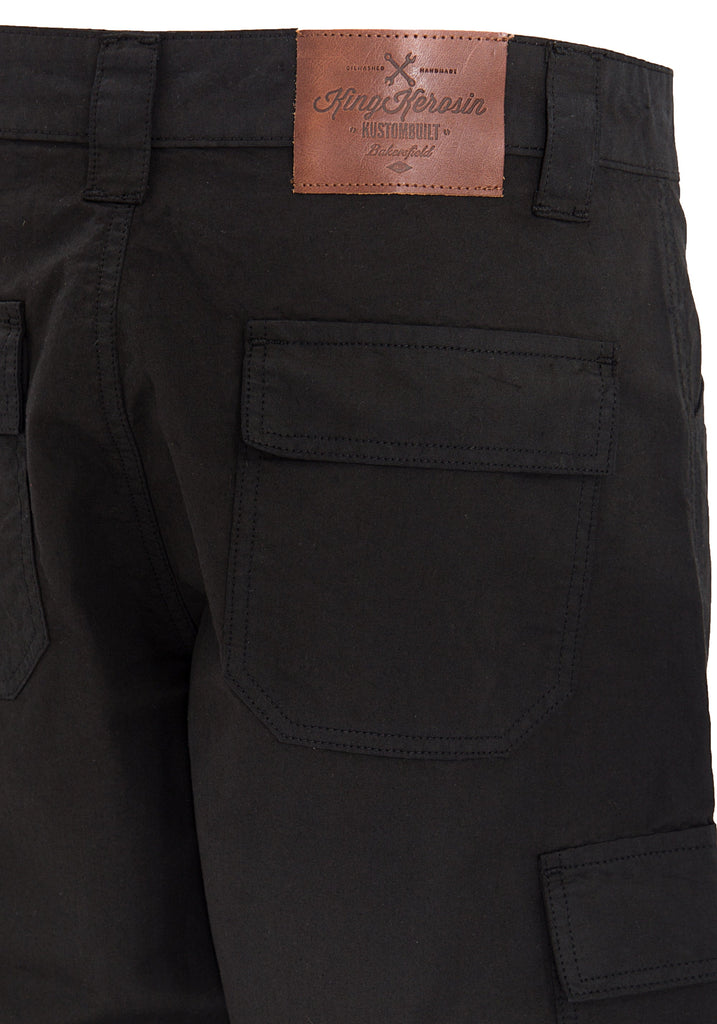 King Kerosin - Workwear Shorts mit aufgesetzten Taschen «Kustombuilt»