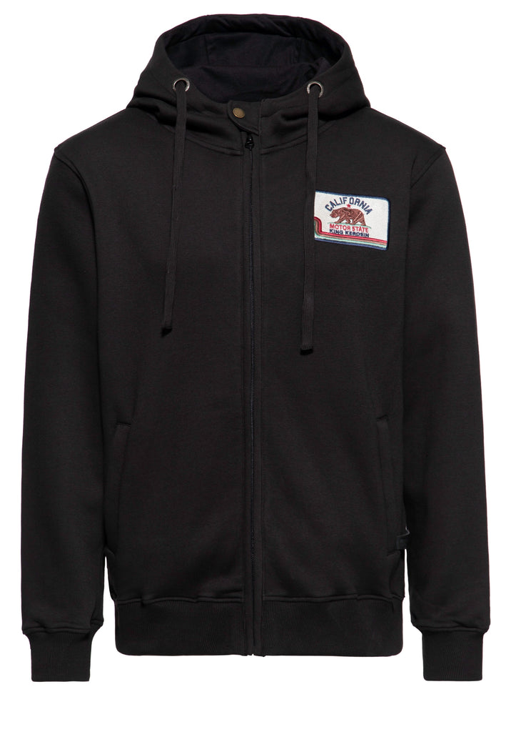 King Kerosin - Zip Hoodie «California Motor State»