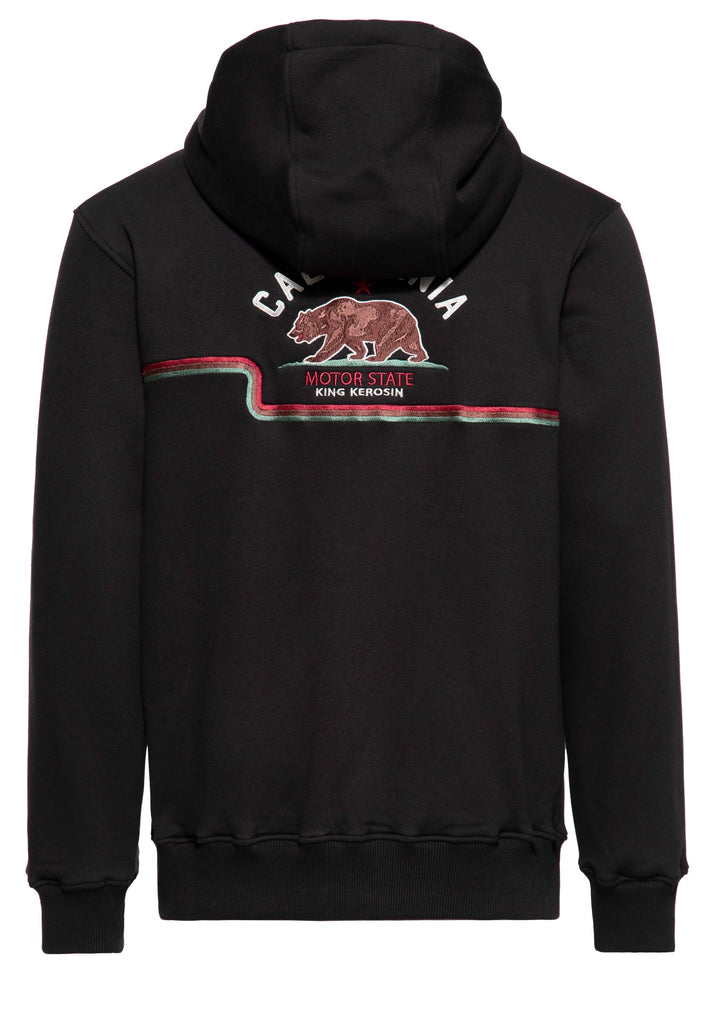 King Kerosin - Zip Hoodie «California Motor State»