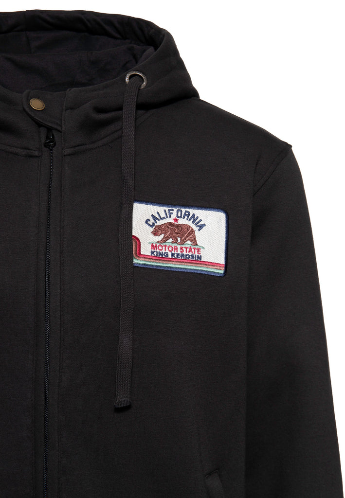 King Kerosin - Zip Hoodie «California Motor State»