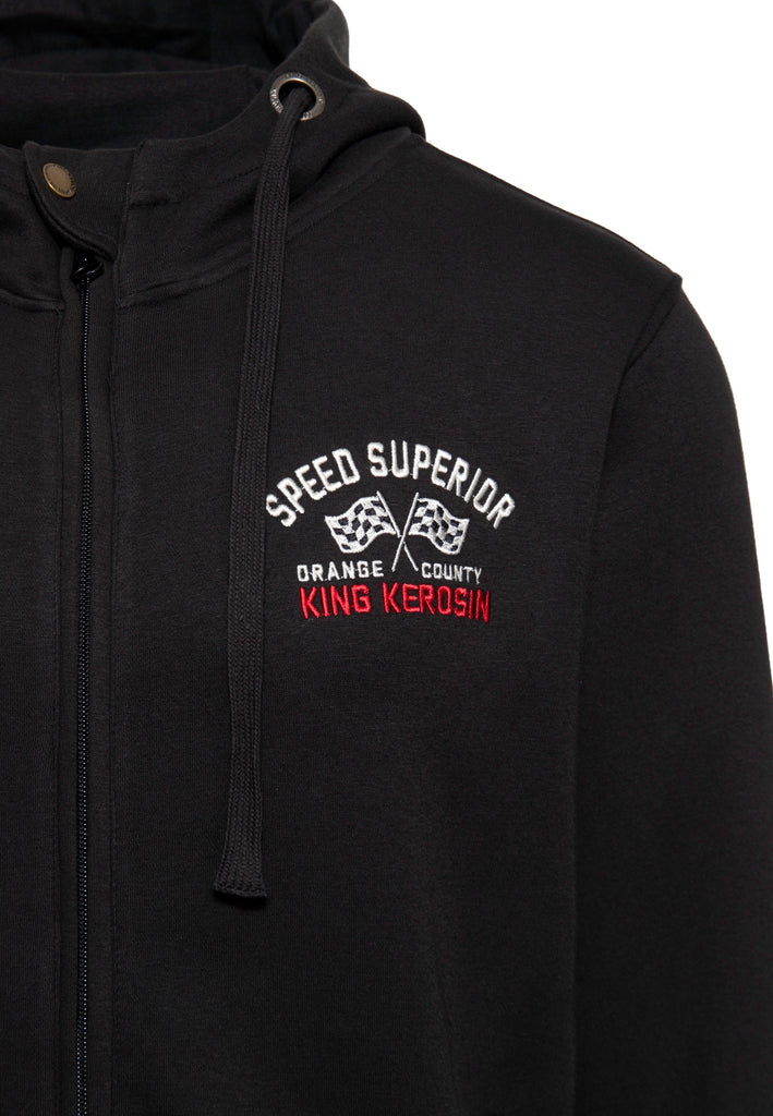 King Kerosin - Zip Hoodie «Speed Superior»