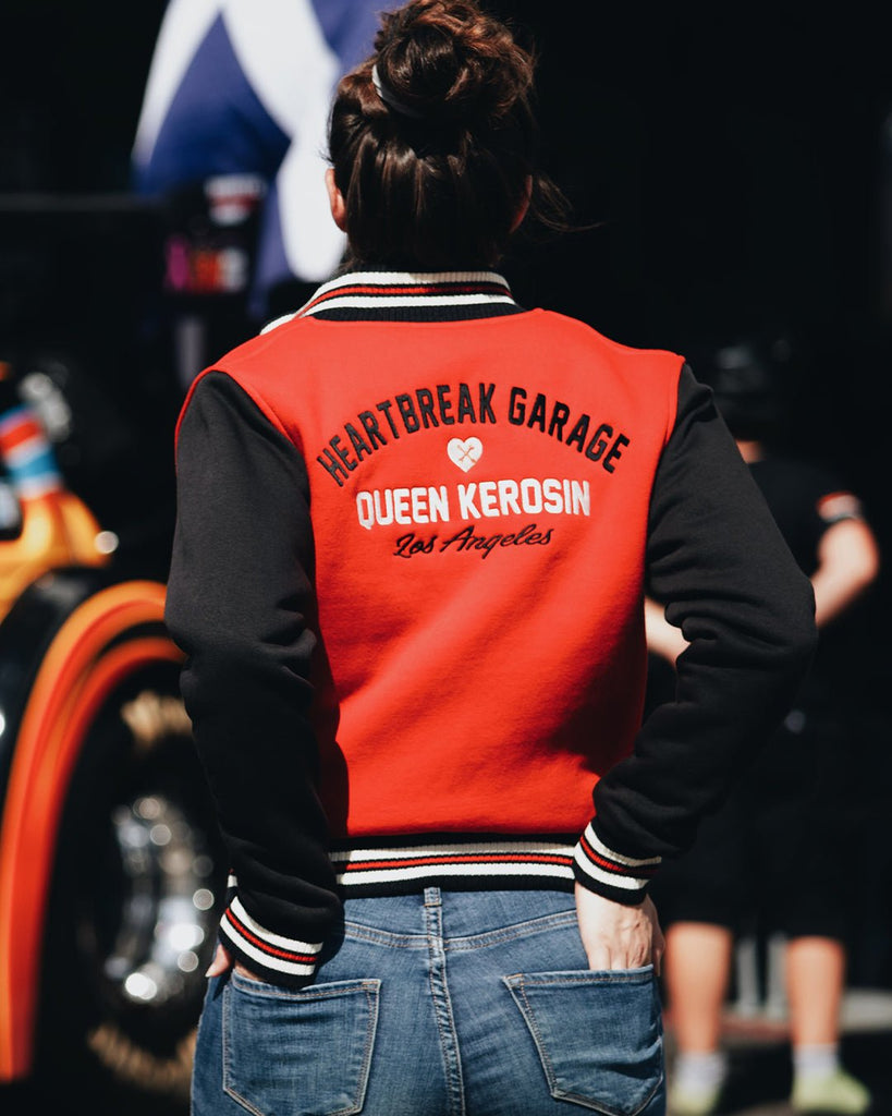 Queen Kerosin - College Jacke «Heartbreak Garage»