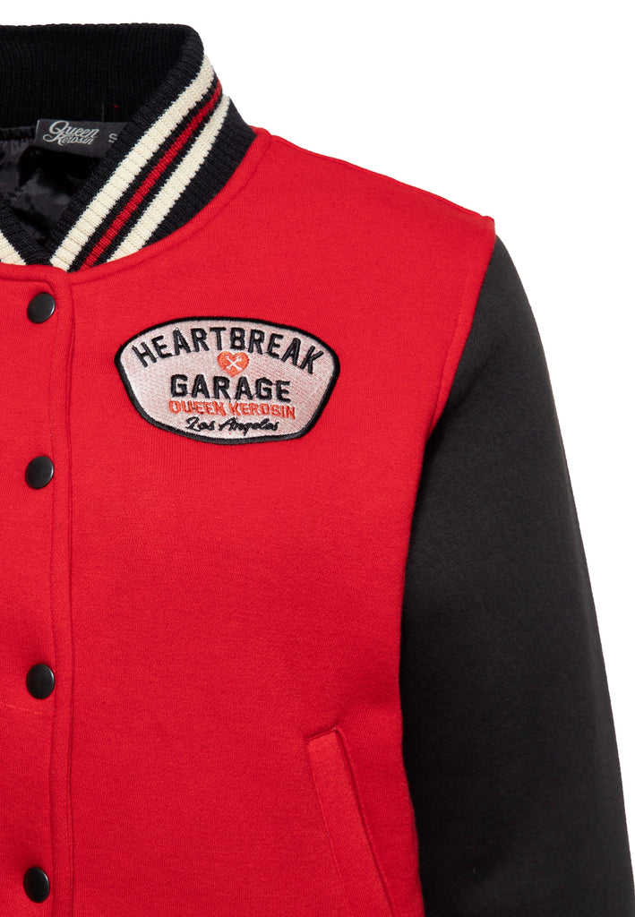 Queen Kerosin - College Jacke «Heartbreak Garage»