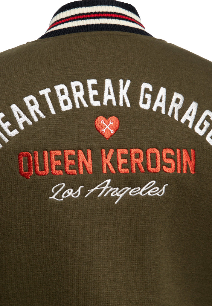 Queen Kerosin - College Jacke «Heartbreak Garage»