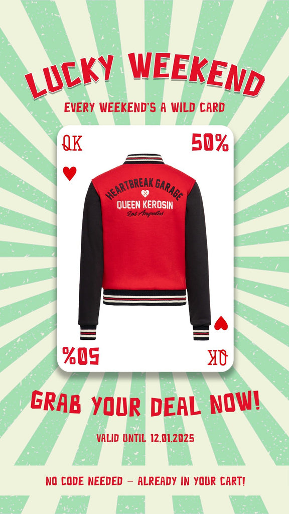 Queen Kerosin - College Jacke «Heartbreak Garage»