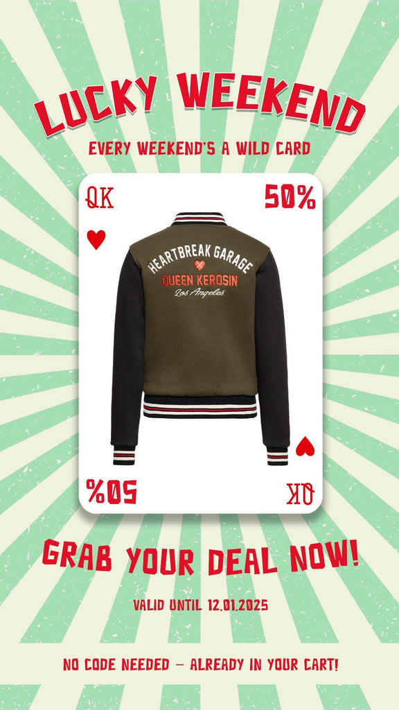 Queen Kerosin - College Jacke «Heartbreak Garage»