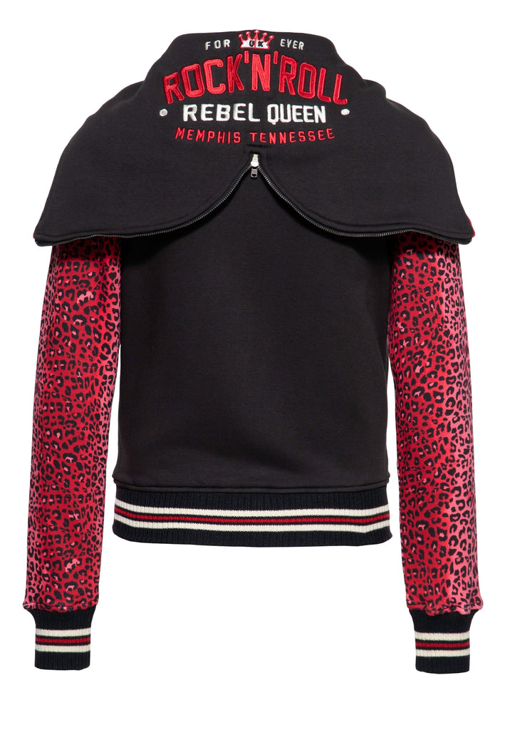 Queen Kerosin - College Jacke «Rock'n'Roll Rebel Queen»