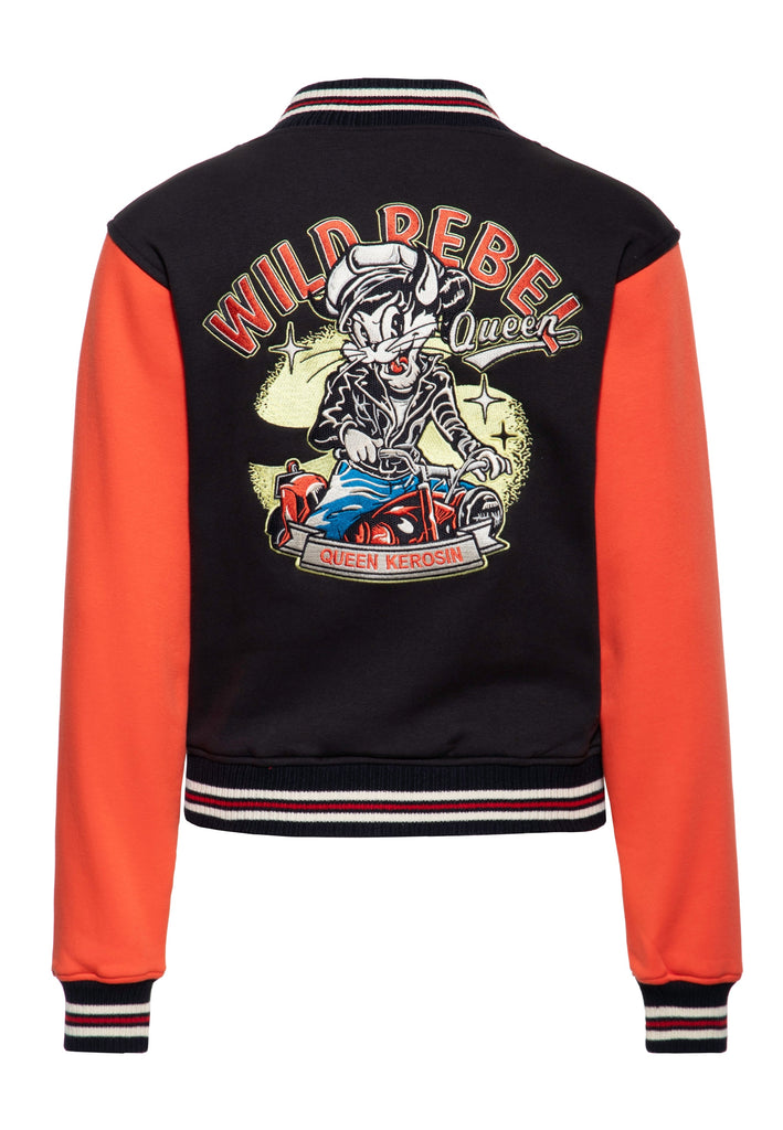 Queen Kerosin - College - Jacke «Wild Rebel»