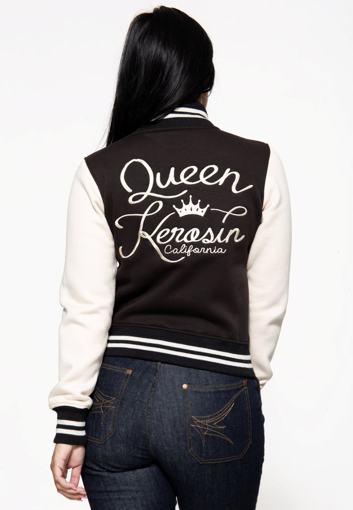 Queen Kerosin - College Sweatjacke «Q California»