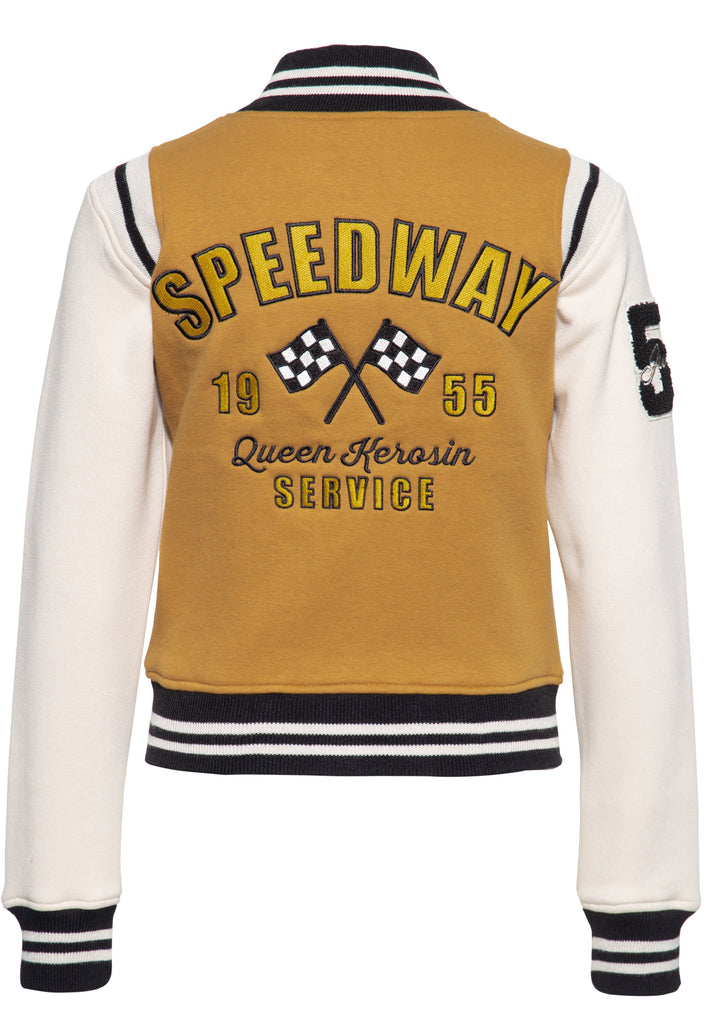 Queen Kerosin - College Sweatjacke «Speedway Queens»