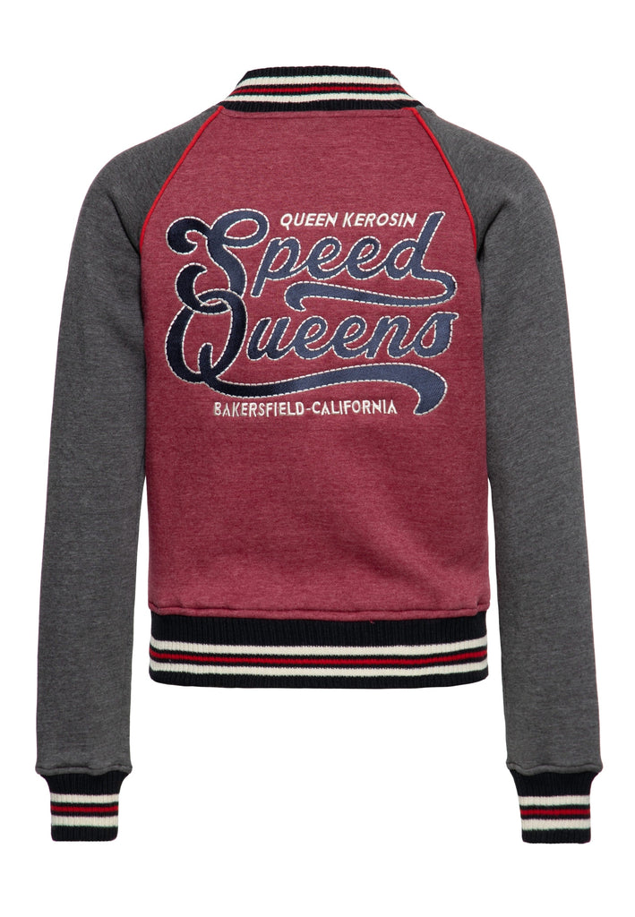 Queen Kerosin - Collegejacke «Speed Queens»