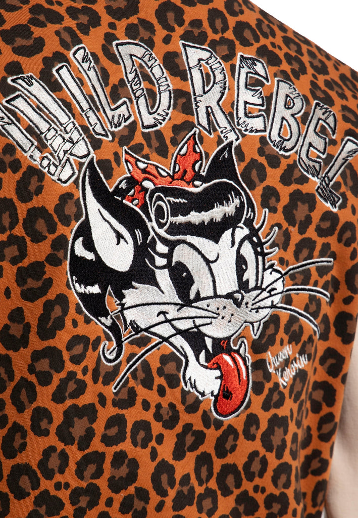 Queen Kerosin - Collegejacke «Wild Rebel»