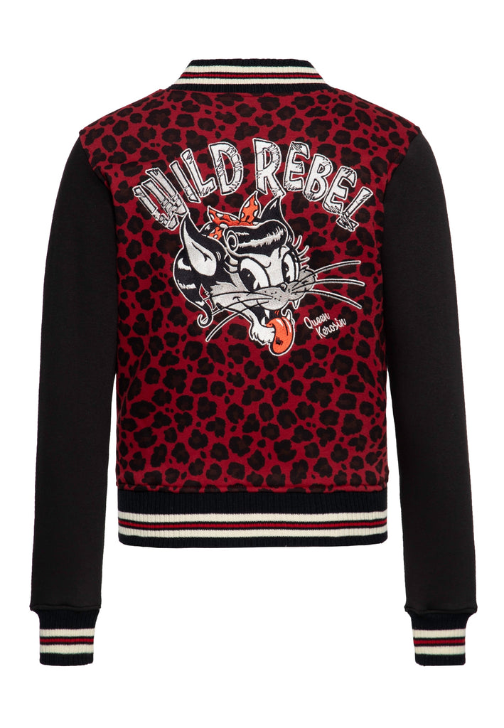 Queen Kerosin - Collegejacke «Wild Rebel»