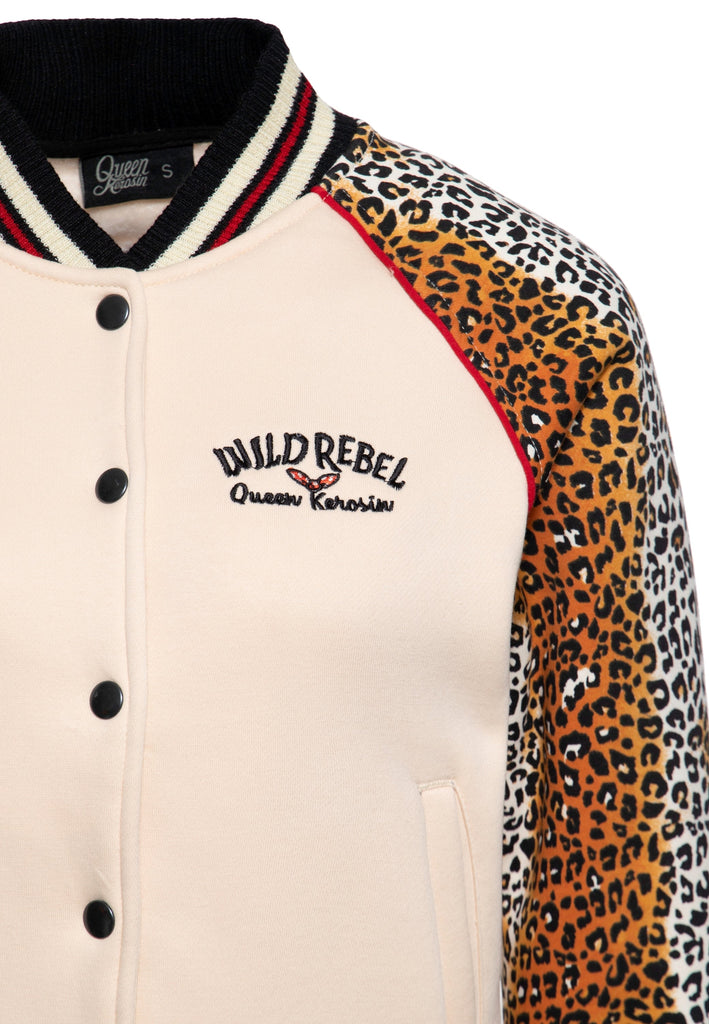 Queen Kerosin - Collegejacke «Wild Rebel»