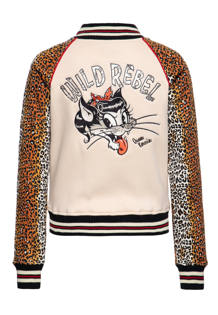 Queen Kerosin - Collegejacke «Wild Rebel»