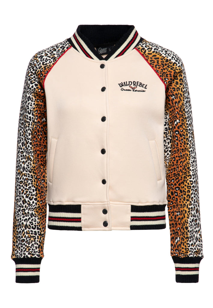 Queen Kerosin - Collegejacke «Wild Rebel»