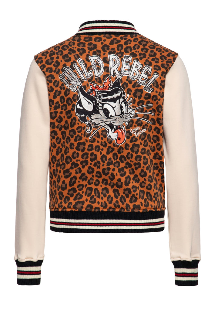 Queen Kerosin - Collegejacke «Wild Rebel»