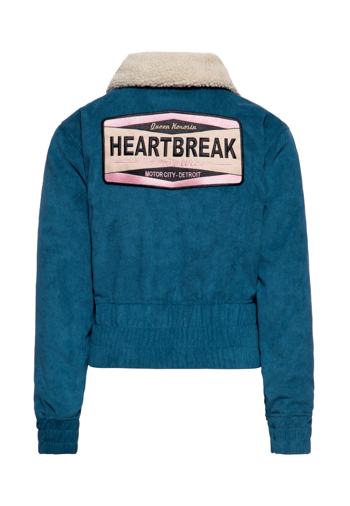 Queen Kerosin - Cordjacke «Heartbreak»