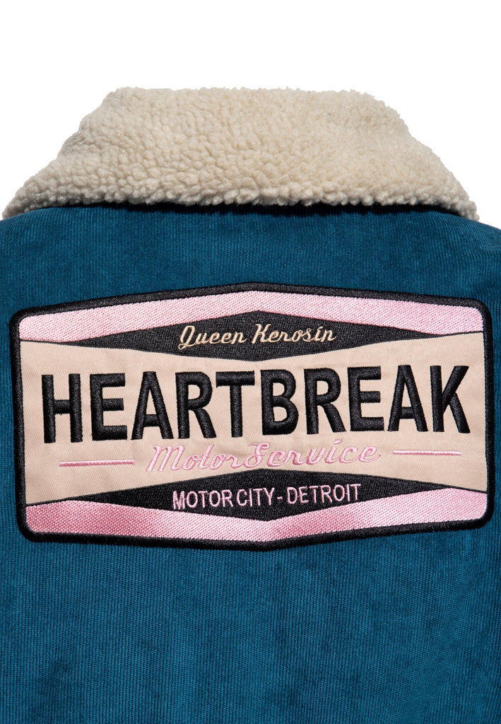 Queen Kerosin - Cordjacke «Heartbreak»