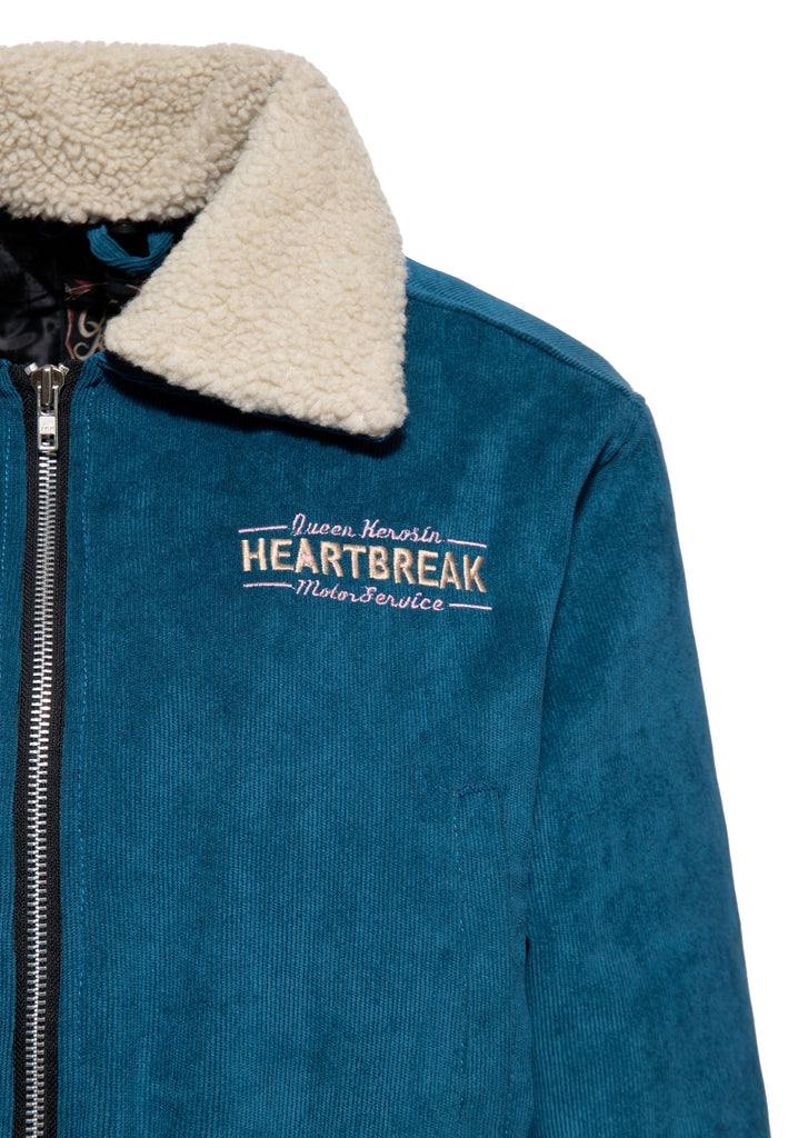 Queen Kerosin - Cordjacke «Heartbreak»