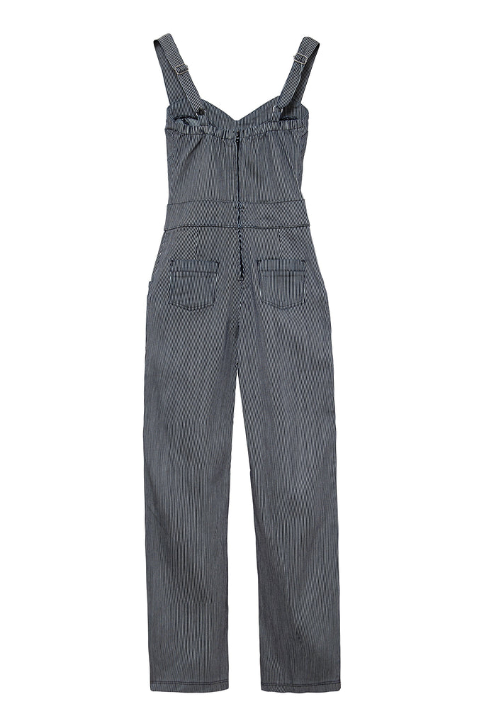 Queen Kerosin - Dungaree Jeans Jumpsuit im Vintage Look