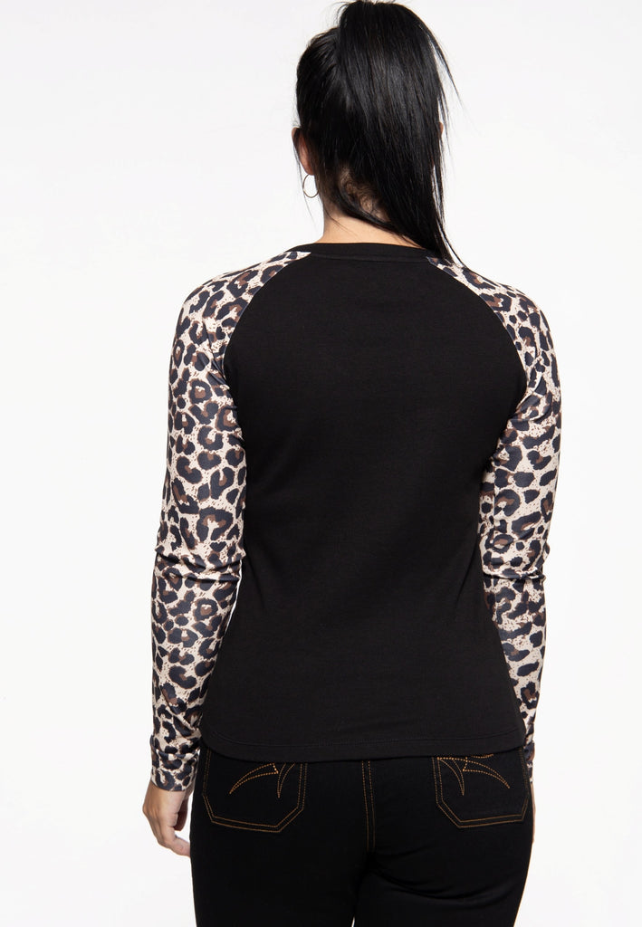 Queen Kerosin - Raglan Longsleeve «Leo»