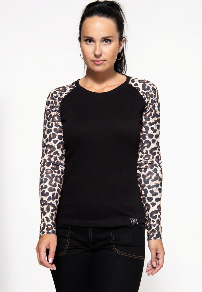 Queen Kerosin - Raglan Longsleeve «Leo»