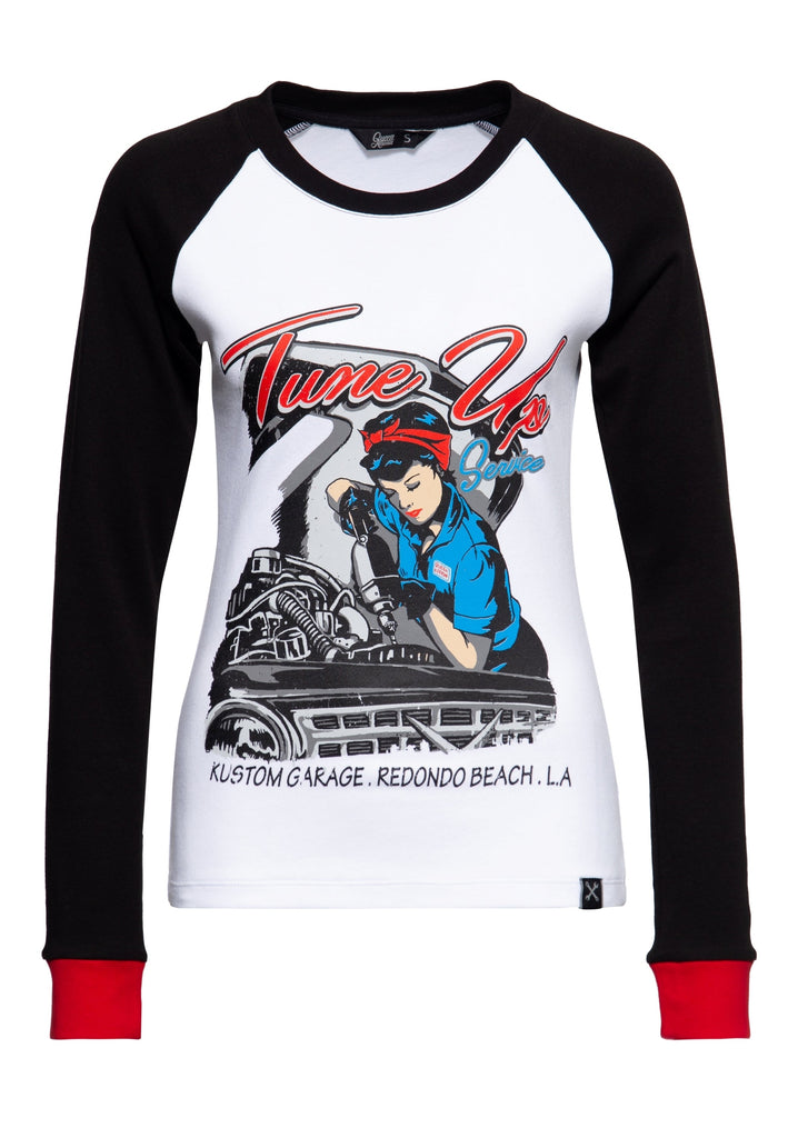 Queen Kerosin - Raglan Longsleeve «Tune up»