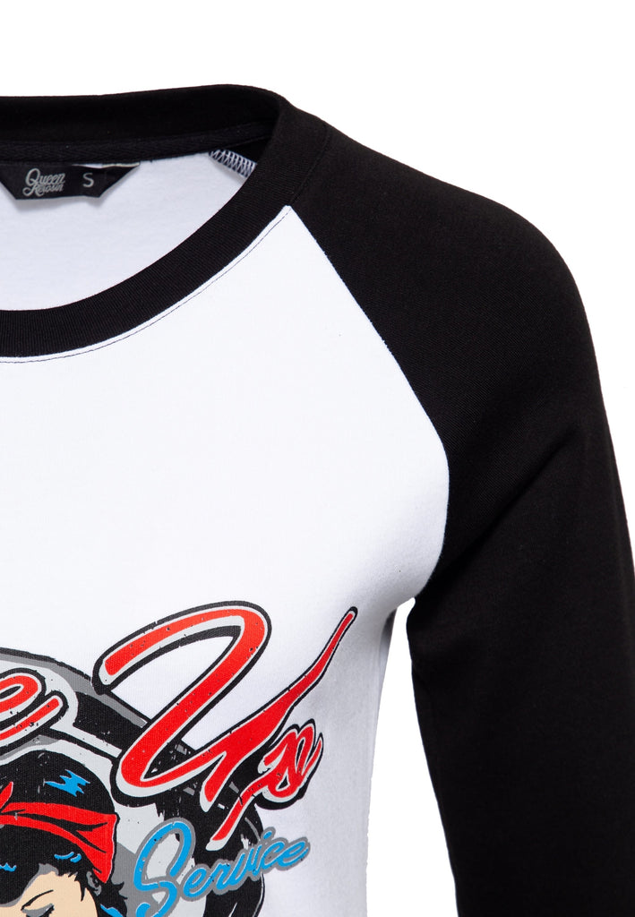 Queen Kerosin - Raglan Longsleeve «Tune up»