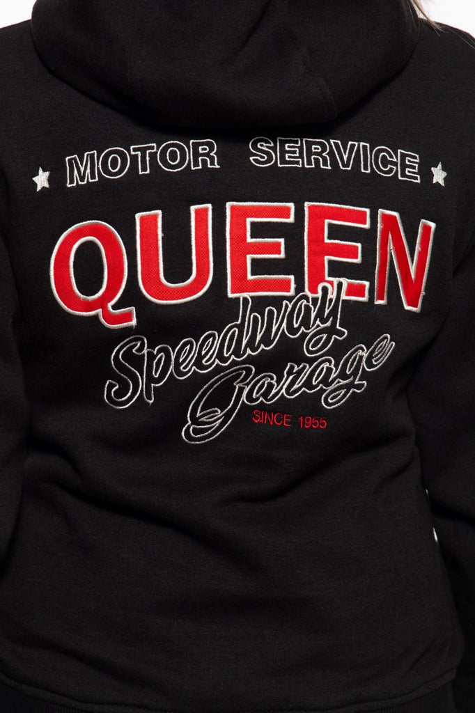 Queen Kerosin - Sweatjacke «Queen Speed Garage»