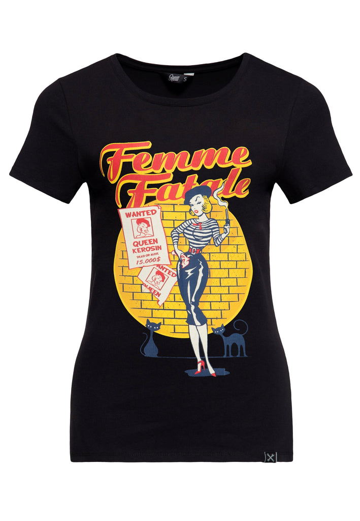 Queen Kerosin - T - Shirt «Femme Fatale»