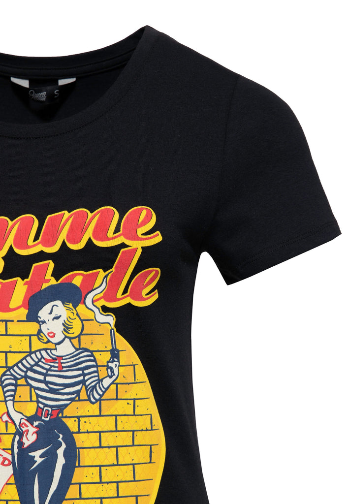 Queen Kerosin - T - Shirt «Femme Fatale»