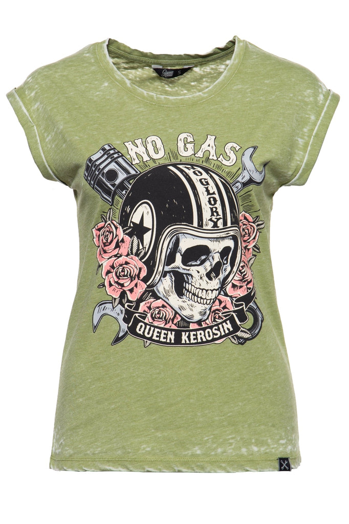 Queen Kerosin - T-Shirt «No Gas No Glory»