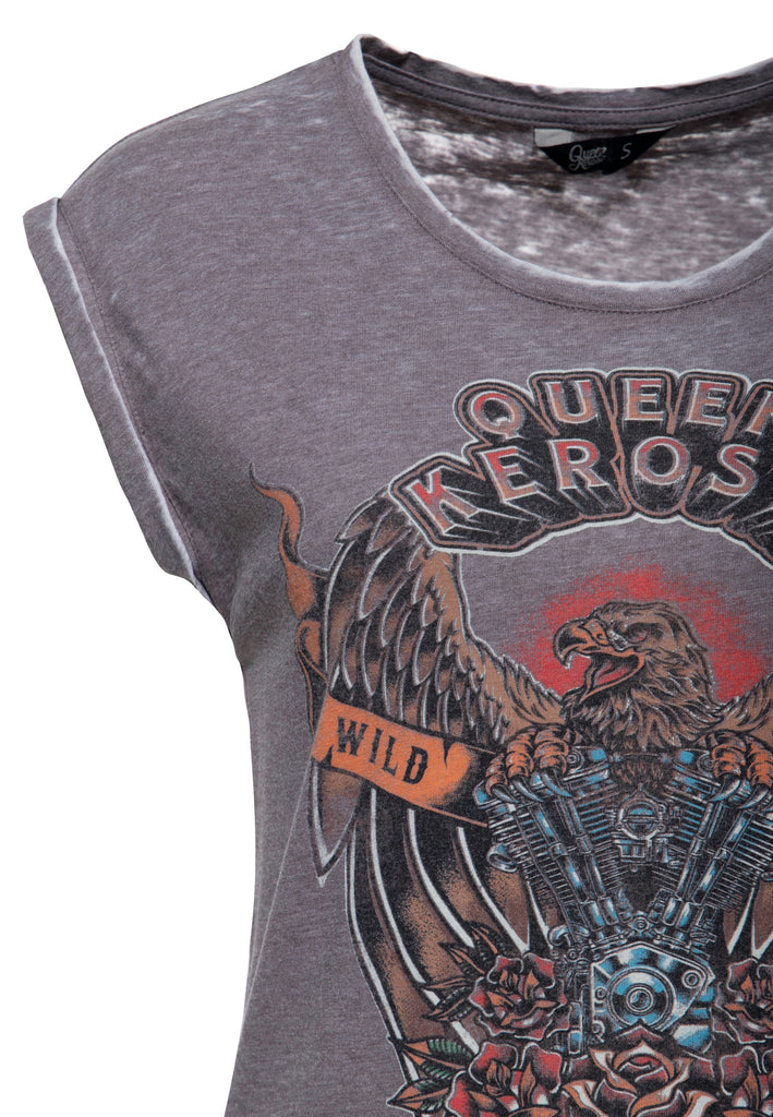 Queen Kerosin - T-Shirt «Ride Into The Wild»