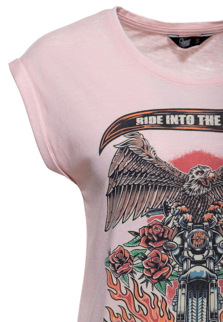 Queen Kerosin - T-Shirt «Ride Into The Wild»