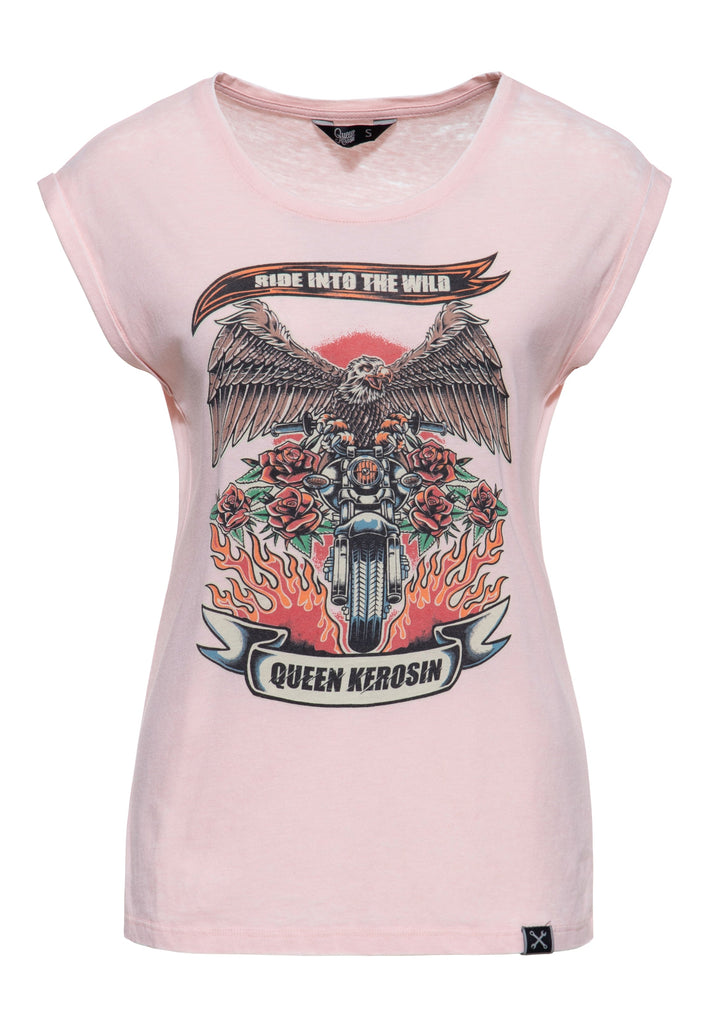 Queen Kerosin - T-Shirt «Ride Into The Wild»