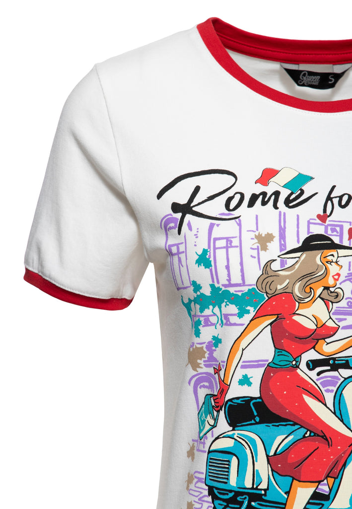 Queen Kerosin - T - Shirt «Rome for Lovers»