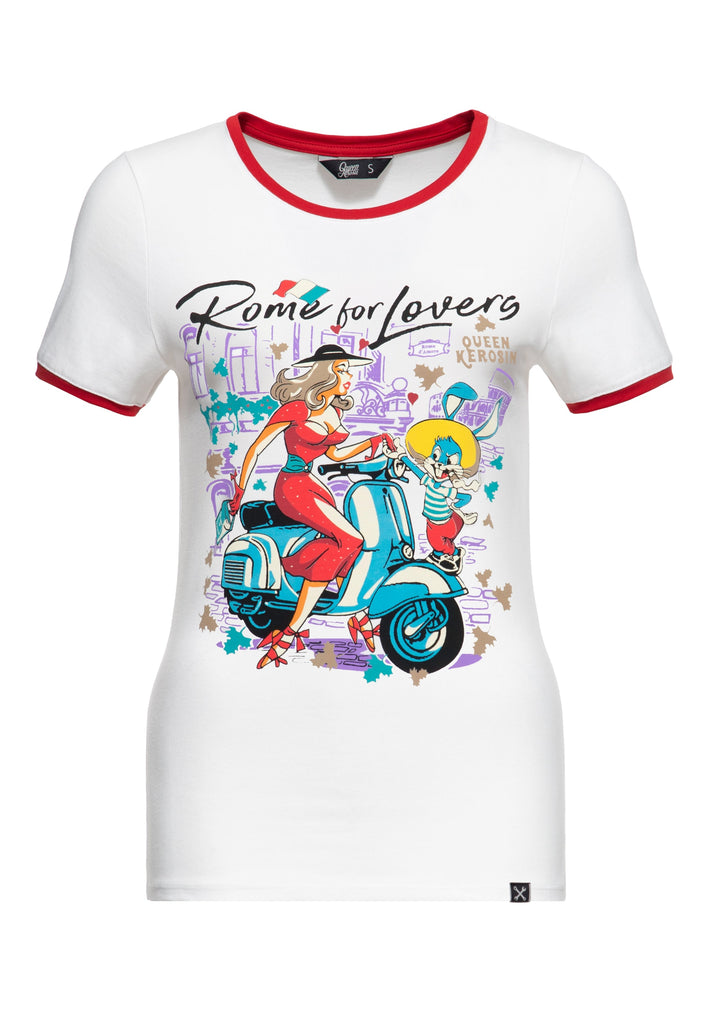 Queen Kerosin T-Shirt «Rome for Lovers»