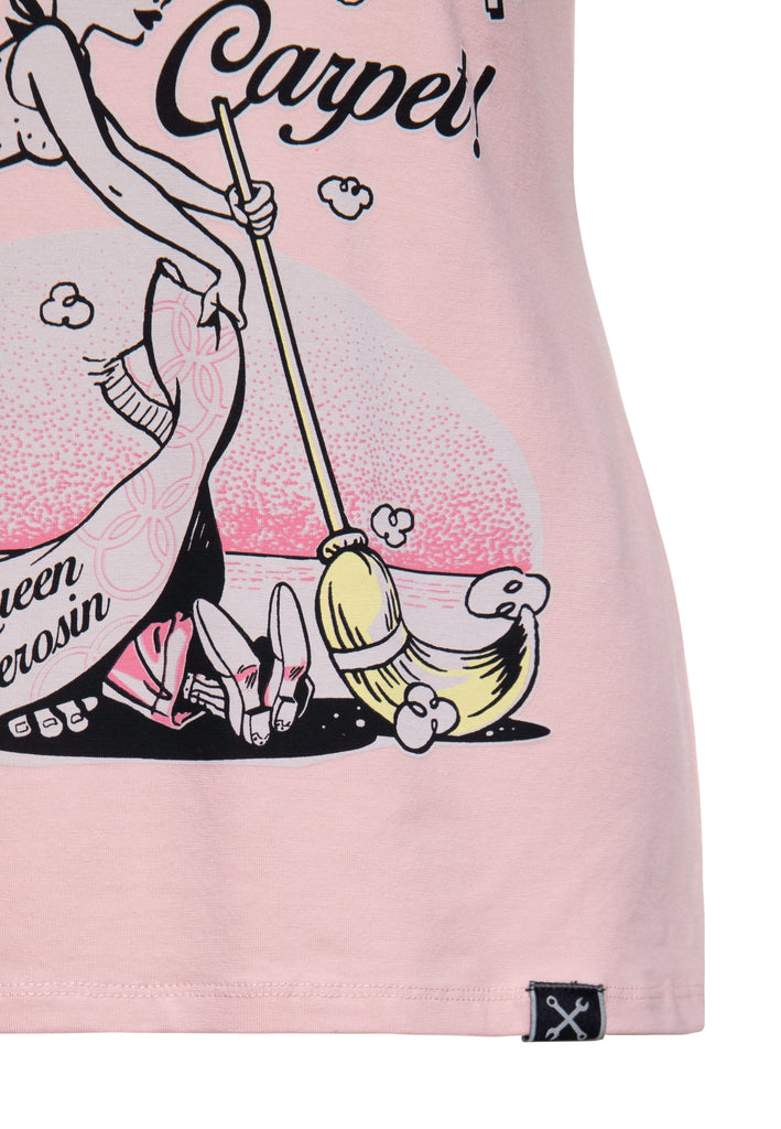 Queen Kerosin - T-Shirt «Sweep it under the carpet»