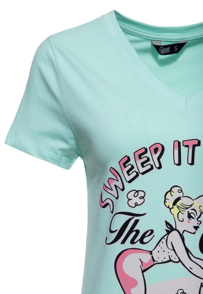 Queen Kerosin - T-Shirt «Sweep it under the carpet»