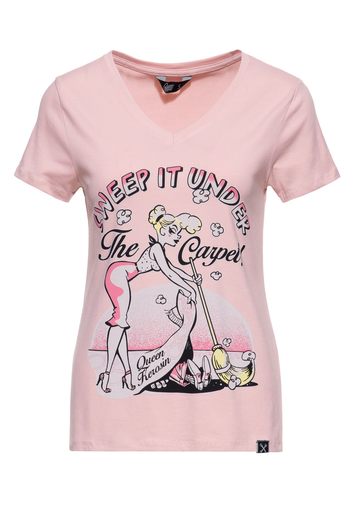 Queen Kerosin - T-Shirt «Sweep it under the carpet»